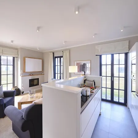 Reetland Am - Luxus Reetdachvilla Mit 3 Schlafzimmern, Sauna Und Kamin G05 Villa