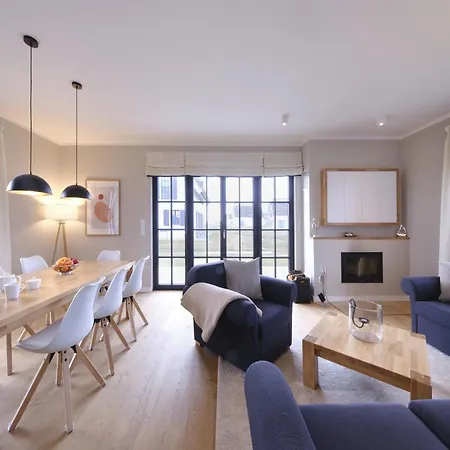 Reetland Am - Luxus Reetdachvilla Mit 3 Schlafzimmern, Sauna Und Kamin G05 Dranske