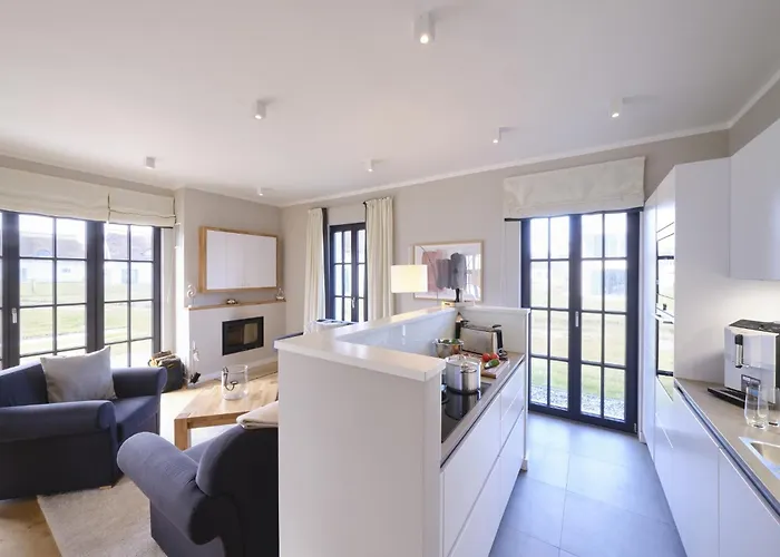 Reetland Am - Luxus Reetdachvilla Mit 3 Schlafzimmern, Sauna Und Kamin G05 Villa