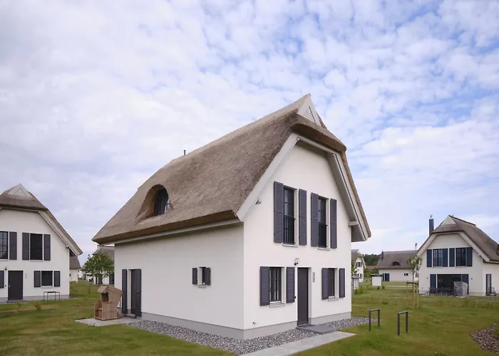 Reetland Am - Luxus Reetdachvilla Mit 3 Schlafzimmern, Sauna Und Kamin G05 Villa